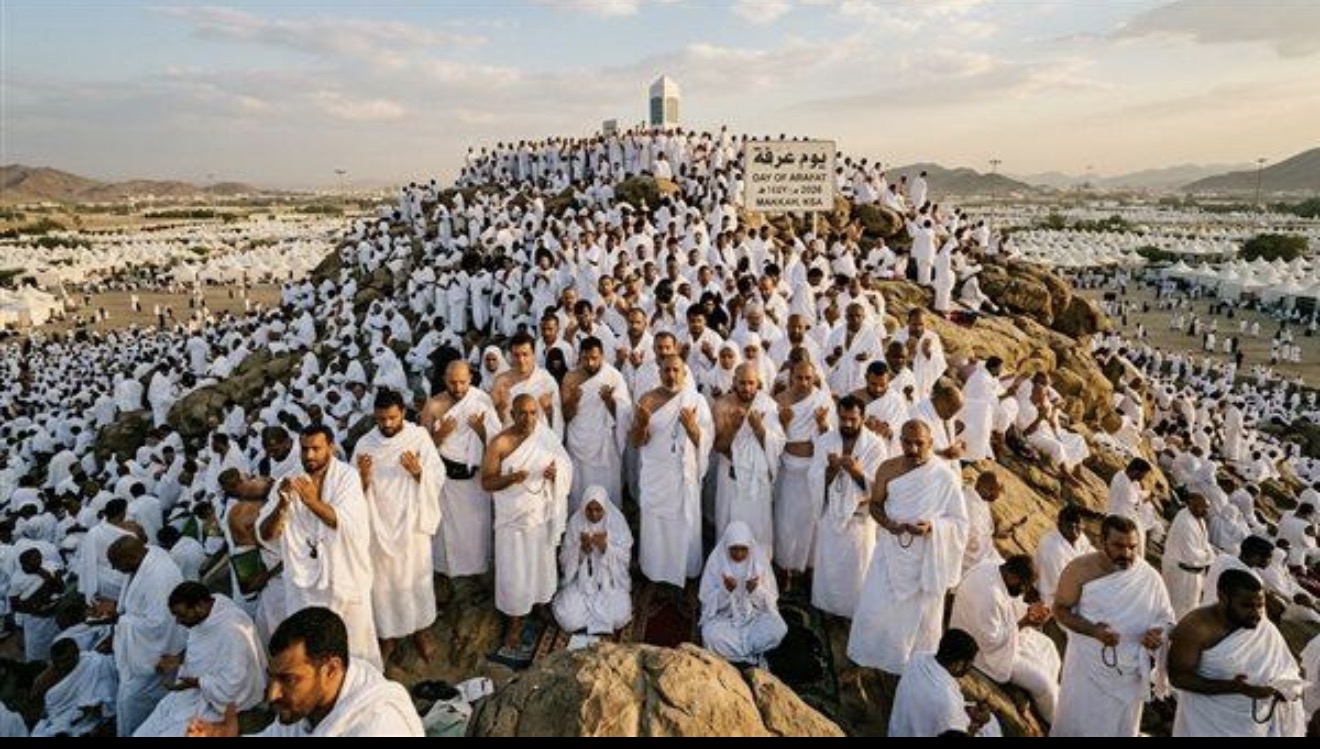 Jabal al-Rahmah (Arafat) – Standing Before Allah